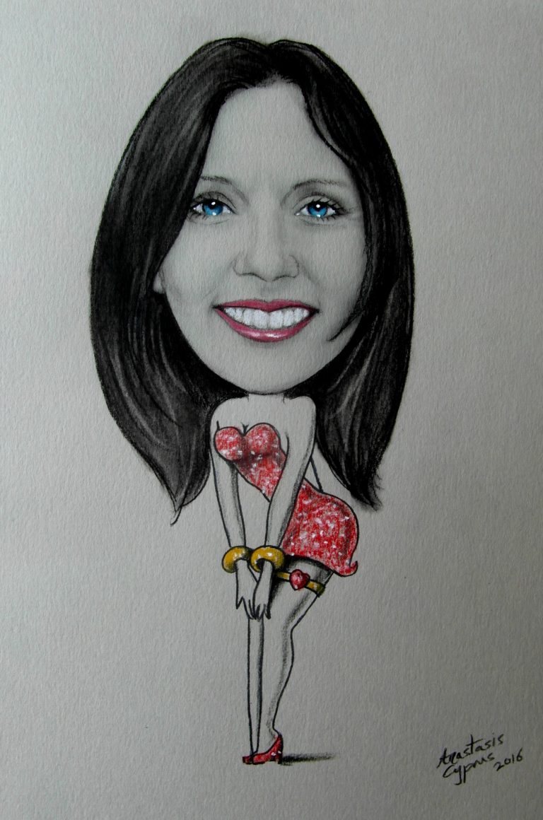 Betty Boop Portrait with Character body