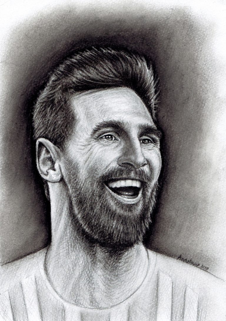 Lionel Messi Portrait